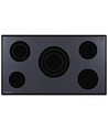 ESO 905 F Варочная панель электрическая, черный с серой графикой