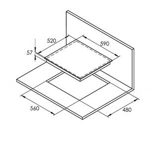 ICS 612 Варочная панель индукционная, черный Изображение 7