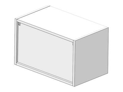 Корпус навесной 60*34*36 низкий Изображение 2