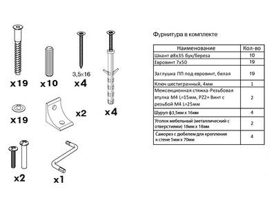 Корпус навесной радиусный 30*34*72 Изображение 3