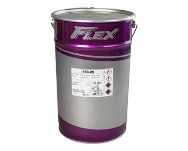 Лак акриловый FLEX 893.25 полуматовый, н.у.25л Изображение