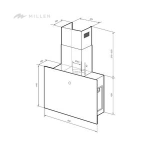 Наклонная кухонная вытяжка MKHG 602 BL Изображение 8