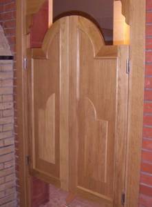 Петля барная 100 мм. для деревянных дверей до 34 кг., никель Изображение 2