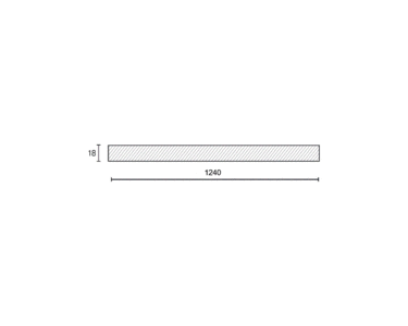 Плита ЛДСП ALVIC SYNCRON 1240*18*2750 мм, Энивесари оак 03 (Anniversary Oak 03) Изображение 2