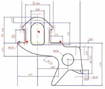 Уплотнитель для профиля KBE 255 (стеклопакет), EPDM, чёрный Изображение