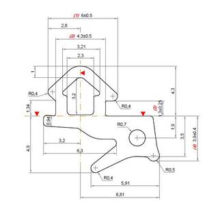 Уплотнитель для профиля VEKA 253 (рама, стеклопакет), EPDM, чёрный Изображение