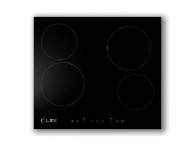 Варочная панель электрическая EVH 640 BL, черный Изображение