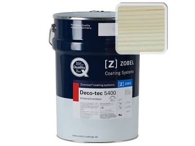 Лак фасадный ZOBEL Deco-tec 5400/5420 "Белый TD"шелковисто-матовый, 1л Изображение