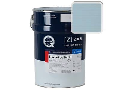 Лак фасадный ZOBEL Deco-tec 5400/5420, Blau 5.24 шелковисто-матовый, 1л Изображение