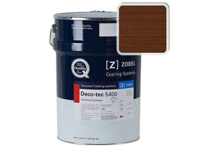 Лак фасадный ZOBEL Deco-tec 5400/5420, "Орех" шелковисто-матовый, 1л Изображение